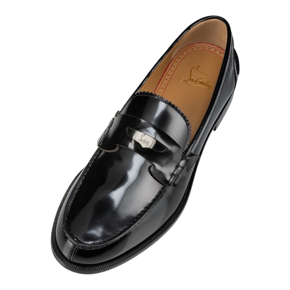 Christian Louboutin Men's Black Loafers